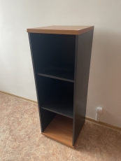 Офисная тумба № 5 "Вишня оксфорд-черный" бу