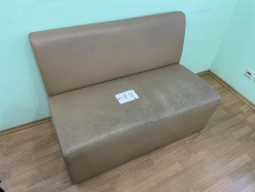 Офисный диванчик № 3 "Кожзам" "Беж" бу