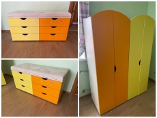 Набір меблів у дитячу (3 предмети) ,бу 