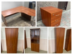 Набор офисной мебели (5 предметов) "Яблоня локарно" бу