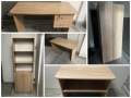 Набор офисной мебели № 2 (5 предметов) "Дуб сонома", бу
